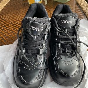 Vionic women's walking shoes  size 10 Black updated pixs so can appreciate